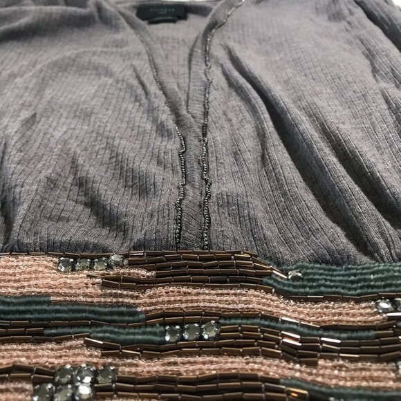 Anthropologie Deletta S Embellished Beaded Top​​​ - Picture 13 of 16